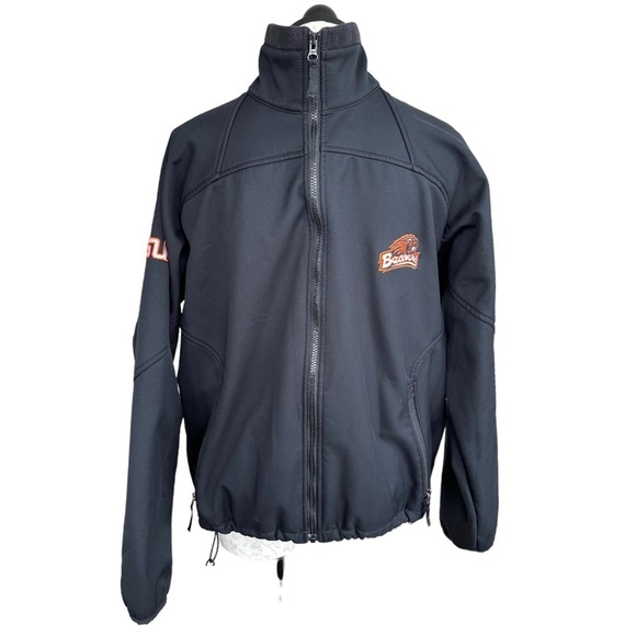 Oregon State Beavers Columbia Softshell Jacket Fleece Lined Men's Size Medium - Picture 1 of 14